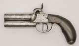 Original - O/U - Muff Pistol - .57Cal - Percussion - Belgium Proofs - Stk# P-37-82 - 2 of 12