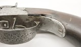 Original - O/U - Muff Pistol - .57Cal - Percussion - Belgium Proofs - Stk# P-37-82 - 10 of 12
