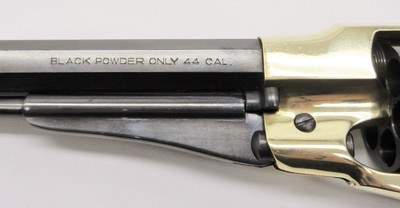 Remington - 1858 - Brass Frame - 44 Caliber - Fillia Pietta - Stk@ P-37-94 - Image 9 of 10