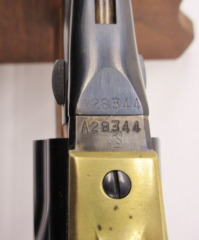 1862 - Colt - Pocket Police - Steel Frame - 36 Caliber - Uberti for Cimarron - Stk# P-37-62 - Image 5 of 9