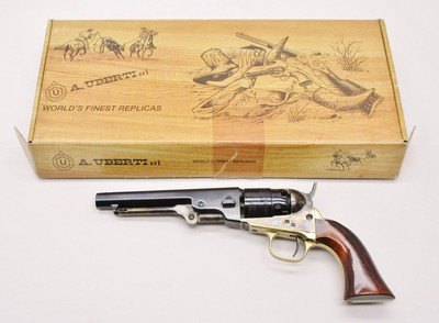 1862 - Colt - Pocket - Navy - Steel Frame - 36 Caliber - Uberti - Stk# P-37-64 - Image 1 of 7