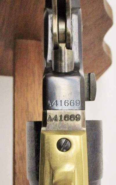 1862 - Colt - Pocket - Navy - Steel Frame - 36 Caliber - Uberti - Stk# P-37-64 - Image 5 of 7