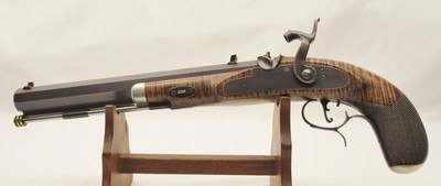 Hawken - Pistol - Percussion - 50 cal - LH - Craig Kern - Stk# P-31-58 - Image 4 of 25