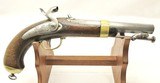 Original - French - Marine - Navel - Pistol - Percussion - 62 Cal - Mre Rle de Culle - Stk# P-35-88 - Image 1 of 19