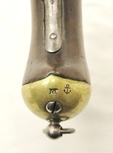 Original - French - Marine - Navel - Pistol - Percussion - 62 Cal - Mre Rle de Culle - Stk# P-35-88 - Image 19 of 19