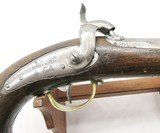 Original - French - Marine - Navel - Pistol - Percussion - 62 Cal - Mre Rle de Culle - Stk# P-35-88 - Image 5 of 19
