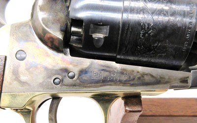 1851 - Colt - Navy - Steel Frame - 44 Caliber - Filli Pietta - Stk# P-38-47 - Image 2 of 11