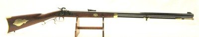 Hawken - Percussion - 54 Caliber w/Green Mt Drop-in Barrel - Thompson Center/Custom - Stk# P-37-90 - Image 1 of 18