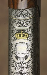 Krieghoff K80 Enhanced Crown Grade 32" Sporter by Master Engraver Jana Schilling (111) PSA East - 3 of 10