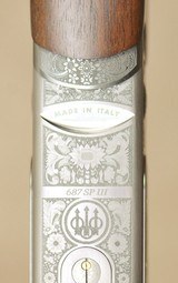 Beretta 687 Silver Pigeon III 20Ga 28" (94X) Psa East - 3 of 9