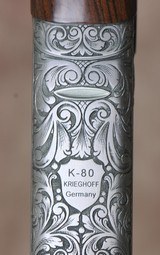 Krieghoff K80 Pro Sporter Asprey Scroll By Hofbauer "Like New" (922) - 2 of 9