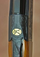 Krieghoff K20 Blued Gold Line Super Scroll Sporter 3 barrel set 20ga, 28ga, 410 (516) PSA East - 4 of 8