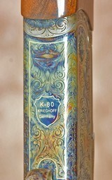 Krieghoff K80 Gold Lined Case Color Super Scroll with Briley Ultra Light Tubes12ga 32