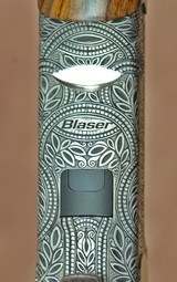 Blaser F3 Custom Black Leaf Scroll Sporter 12ga 32