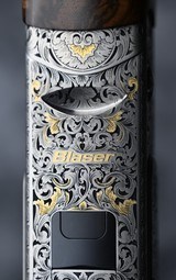 Blaser F3 Imperial Gold Scroll Side Plate Vantage 12ga 32