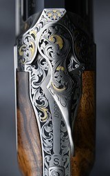 Blaser F3 Imperial Gold Scroll Side Plate Vantage 12ga 32