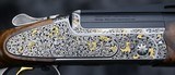 Blaser F3 Imperial Gold Scroll Side Plate Vantage 12ga 32