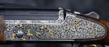 Blaser F3 Imperial Gold Scroll Side Plate Vantage 12ga 32