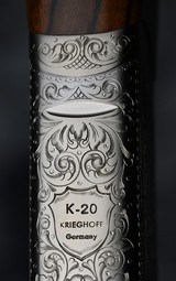 Krieghoff K20 Super Scroll Sporter 3 barrel set 20ga, 28ga, .410 (265) PSA East - 3 of 8
