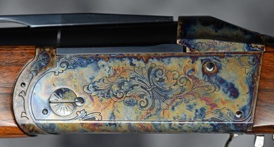 Krieghoff K80 Standard Case Color 2 barrel set 12ga 32