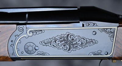 Krieghoff K80 Blued Gold Lined Standard Parcour 12ga 32