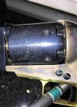 Colt 1851 Navy C Series .36 Caliber Engraved Black Powder Percussion Revolver & Box – Antique - 6 of 10