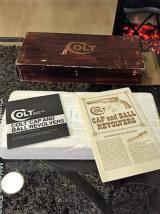 Colt 1851 Navy C Series .36 Caliber Engraved Black Powder Percussion Revolver & Box – Antique - 3 of 10