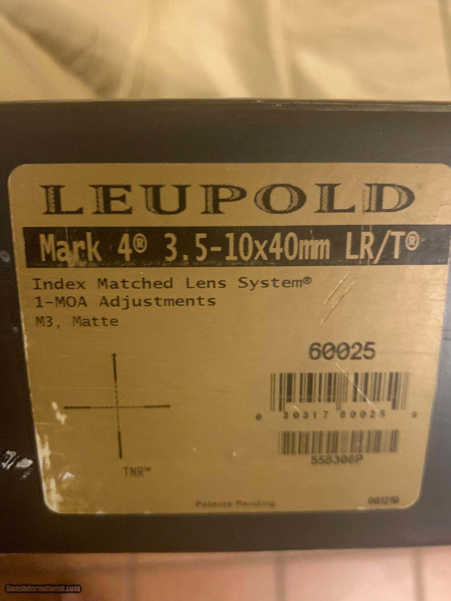 Leupold lrt mark 4 m3