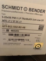 Schmidt Bender pmII 5-25x56 tremor3 new in box