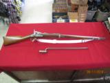 US MILITARY SPRINGFIELD 1884 45-70 DRILL OR PARADE MODEL WITH BAYONET - 1 of 5