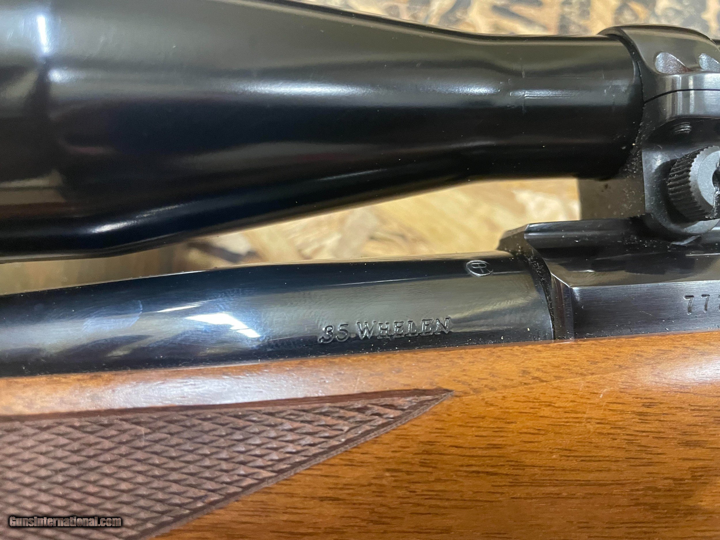 SOLD!! Rare!! MK1 Ruger M77 35 Whelen red pad