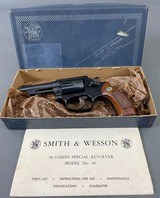 Smith Wesson Model 36 3” Revolver Early 70s No Dash - 1 of 15