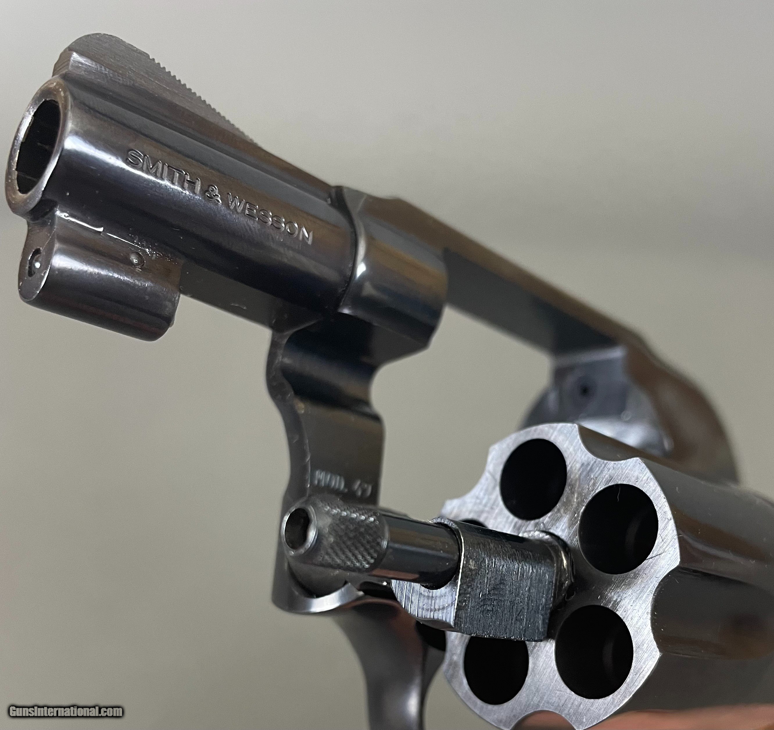 Smith Wesson Model 49 Blue .38 Special Revolver