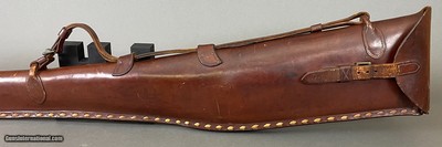 Vintage Leather Rifle Case