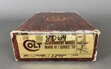 Colt Government Model Mark 1V Series 70 9mm Luger - Image 1 of 14