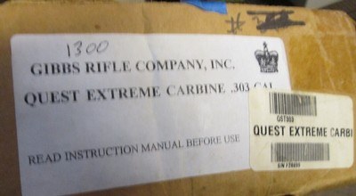 GIBBS QUEST EXTREME CARBINE .303 CAL. - Image 5 of 5
