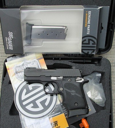 SIG SAUER MODEL P938 NIGHTMARE 9mm NIB - Image 1 of 2