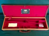 Danl Fraser Oak and Leather Rifle Case - 1 of 5