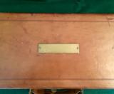 Danl Fraser Oak and Leather Rifle Case - 3 of 5