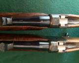Westley Richards single shot rifles consecutively numbered pair in .458 Winchester Magnum - 15 of 16