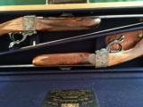 Westley Richards single shot rifles consecutively numbered pair in .458 Winchester Magnum - 3 of 16