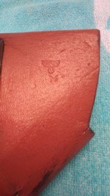 Original early WWII Navy Holster ERSATZ (paper) - 2 of 4