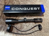 ZEISS CONQUEST SCOPE - 3.5X10X50
EXCELLENT