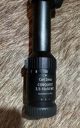 ZEISS CONQUEST SCOPE - 3.5X10X50EXCELLENT - 4 of 10