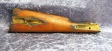 Sharps precussion rifle buttstock