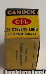 Cannuck .25 Stevens - 1 of 5