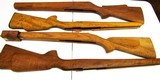 Mauser 1898 semi-inletted sporter stocks - 1 of 2