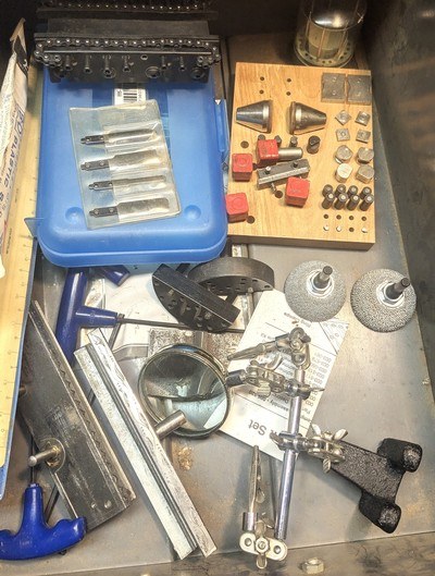 GRS Graver Max outfit w/GRS Power Hone, engraving block ball vise - Image 4 of 6
