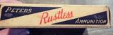 VINTAGE PETERS(2)BOXESof 7 MM MAUSER RUSTLESS CENTER FIRE AMMO ** EXCELLENT CONDITION BOX & AMMO!! ** BLUE/WHITE/RED - 8 of 14