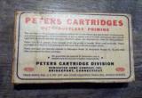 VINTAGE PETERS(2)BOXESof 7 MM MAUSER RUSTLESS CENTER FIRE AMMO ** EXCELLENT CONDITION BOX & AMMO!! ** BLUE/WHITE/RED - 4 of 14